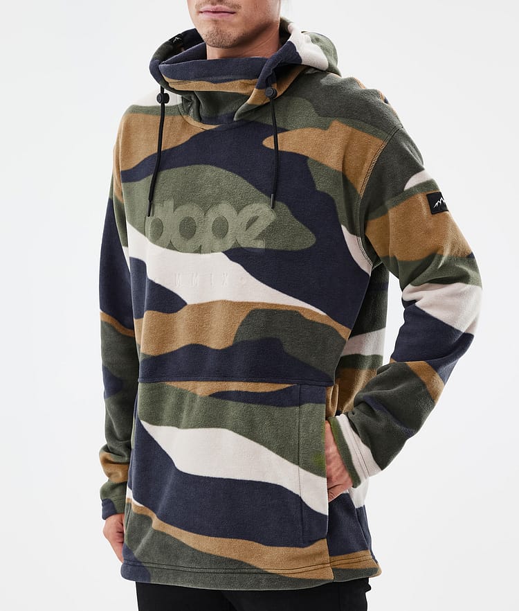 Dope Cozy II Fleece Hoodie Herren Shards Gold Green