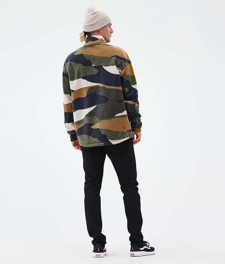 Dope Comfy Fleecepullover Herren Shards Gold Green, Bild 4 von 6