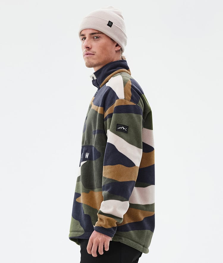 Dope Comfy Fleecepullover Herren Shards Gold Green, Bild 5 von 6