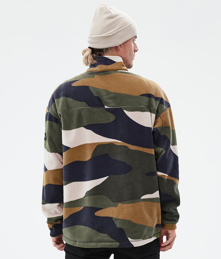 Dope Comfy Fleecepullover Herren Shards Gold Green, Bild 6 von 6