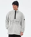 Dope Pile Fleecepullover Herren Light Grey