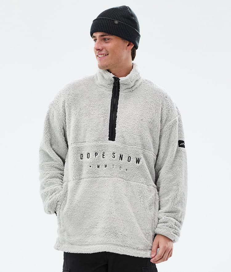 Dope Pile Fleecepullover Herren Light Grey Renewed, Bild 1 von 7