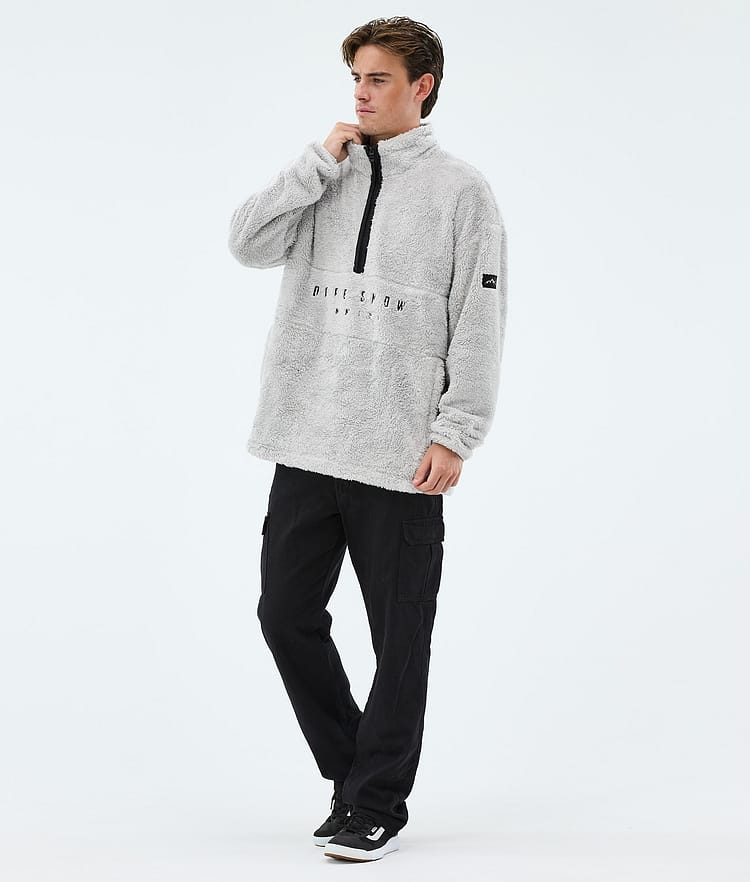 Dope Pile Fleecepullover Herren Light Grey Renewed, Image 3 of 7