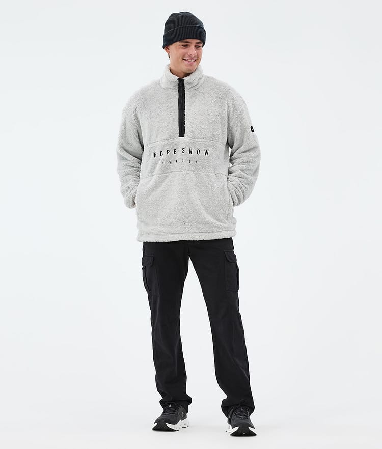 Dope Pile Fleecepullover Herren Light Grey Renewed, Bild 3 von 7