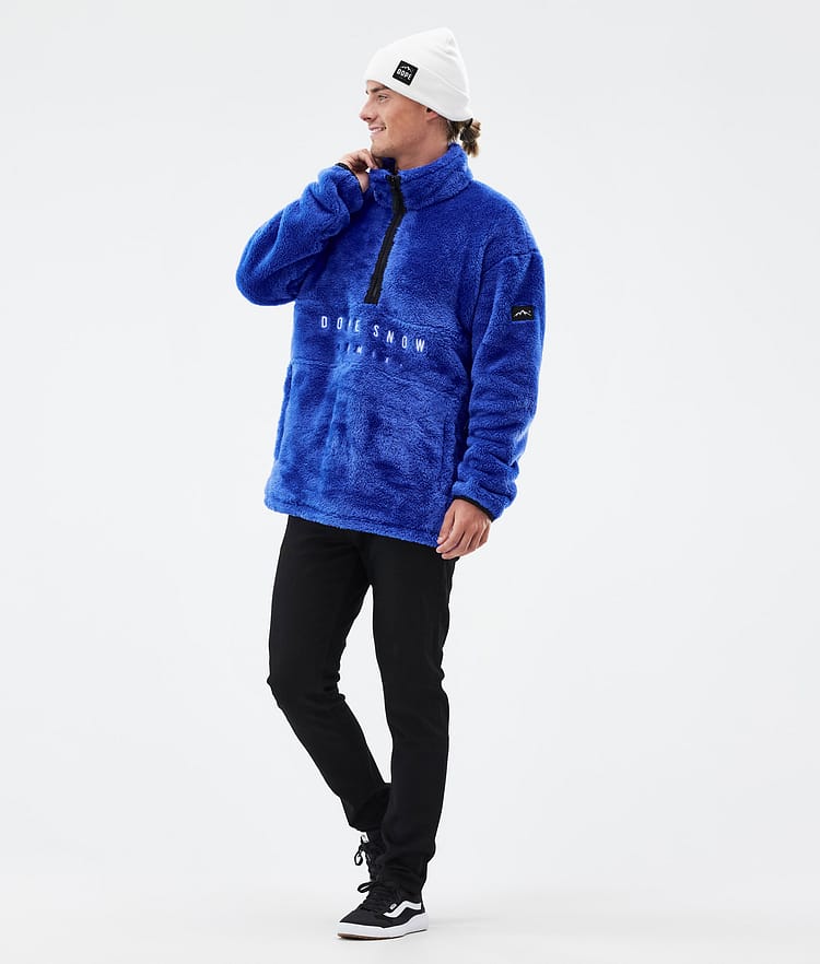 Dope Pile Fleecepullover Herren Cobalt Blue