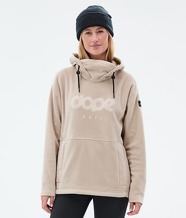 Dope Cozy II W Fleece Hoodie Damen Sand