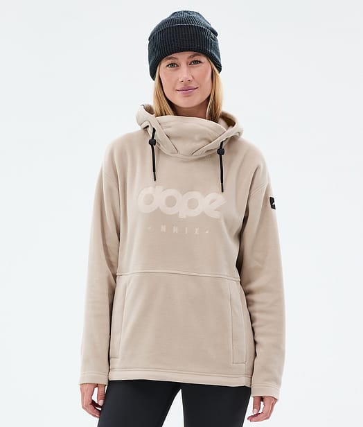 Dope Cozy II W Fleece Hoodie Damen Sand