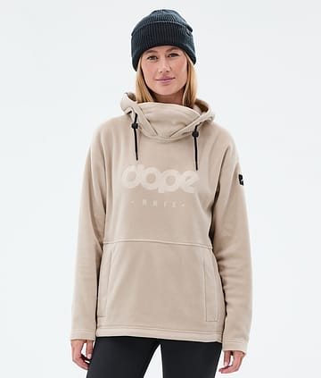Dope Cozy II W Fleece Hoodie Damen Sand