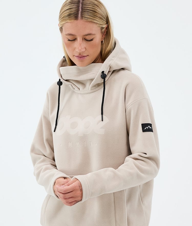 Dope Cozy II W Fleece Hoodie Damen Sand Renewed, Image 2 of 7