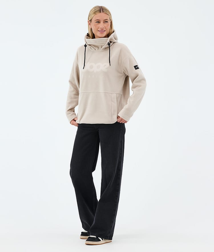 Dope Cozy II W Fleece Hoodie Damen Sand Renewed, Image 3 of 7