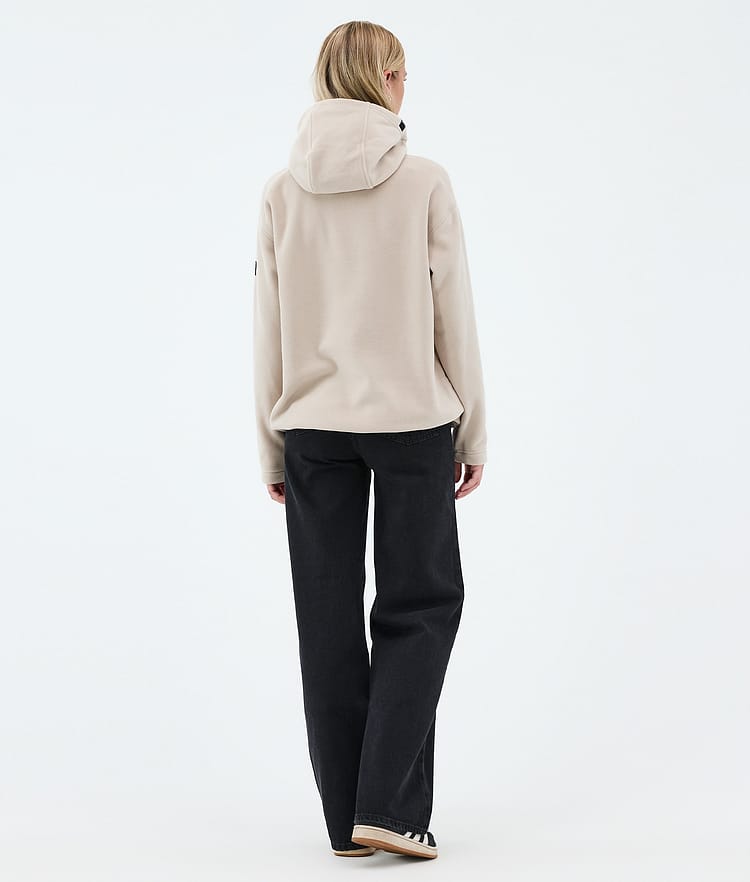 Dope Cozy II W Fleece Hoodie Damen Sand Renewed, Image 4 of 7
