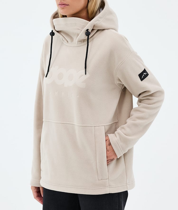 Dope Cozy II W Fleece Hoodie Damen Sand Renewed, Image 7 of 7