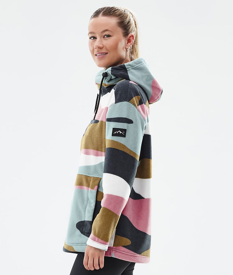 Dope Cozy II W Fleece Hoodie Damen Shards Gold Muted Pink, Bild 5 von 7