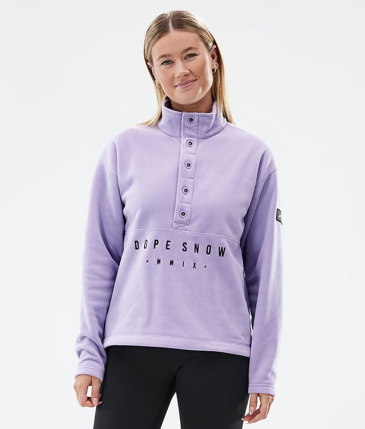 Dope Comfy W Fleecepullover Damen Faded Violet