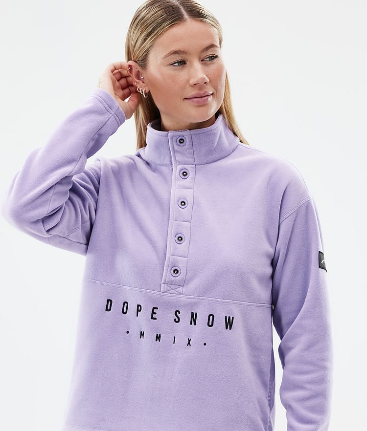 Dope Comfy W Fleecepullover Damen Faded Violet