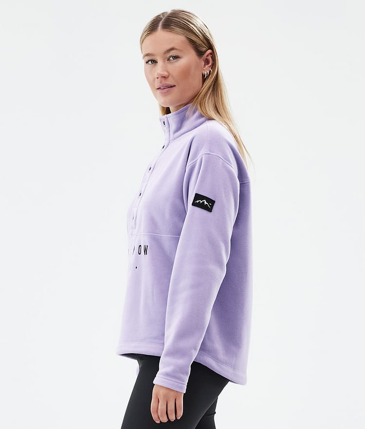 Dope Comfy W Fleecepullover Damen Faded Violet