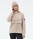 Dope Comfy W Fleecepullover Damen Sand