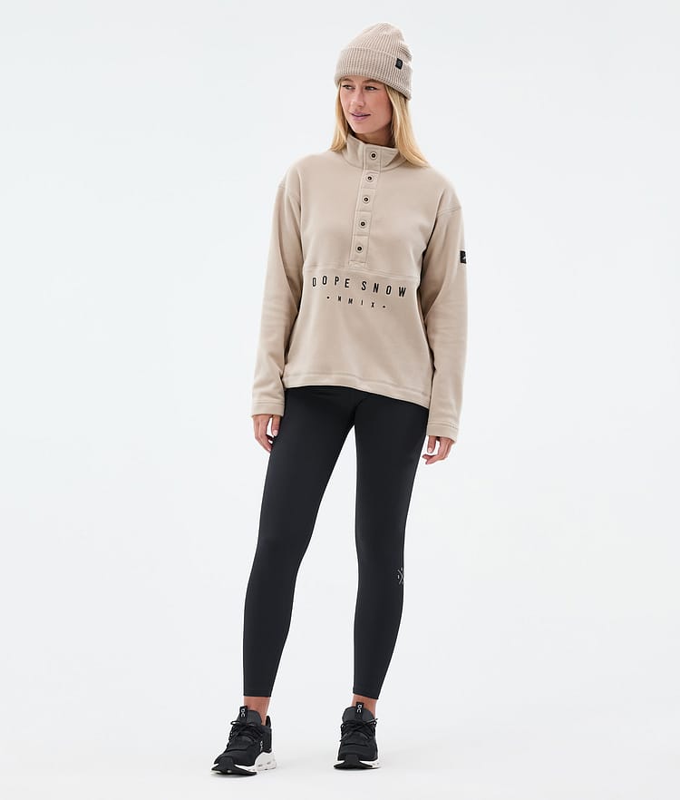 Dope Comfy W Fleecepullover Damen Sand, Bild 3 von 6