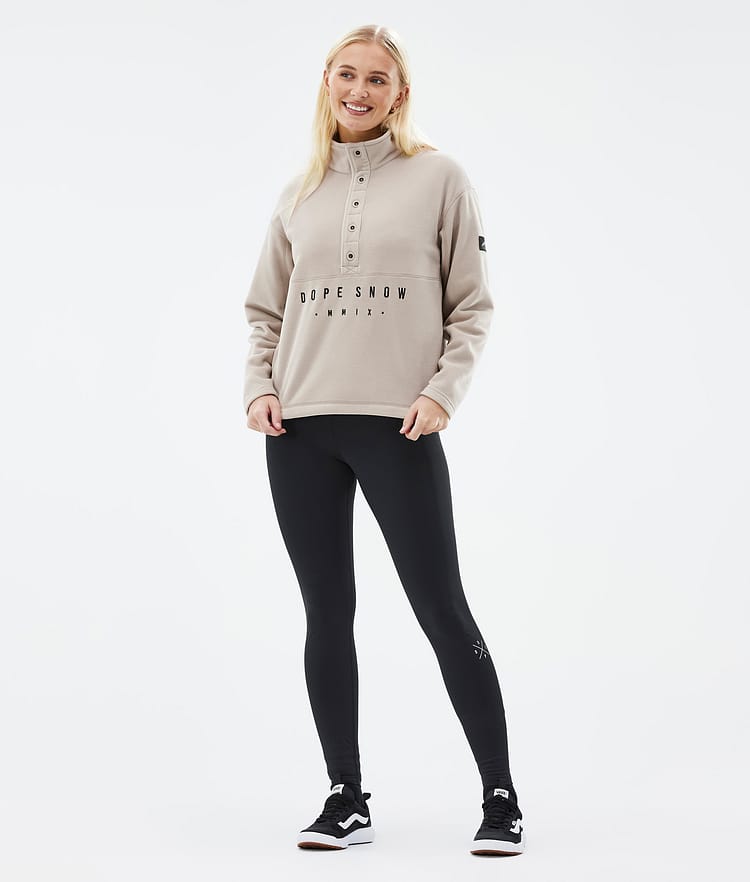 Dope Comfy W Fleecepullover Damen Sand