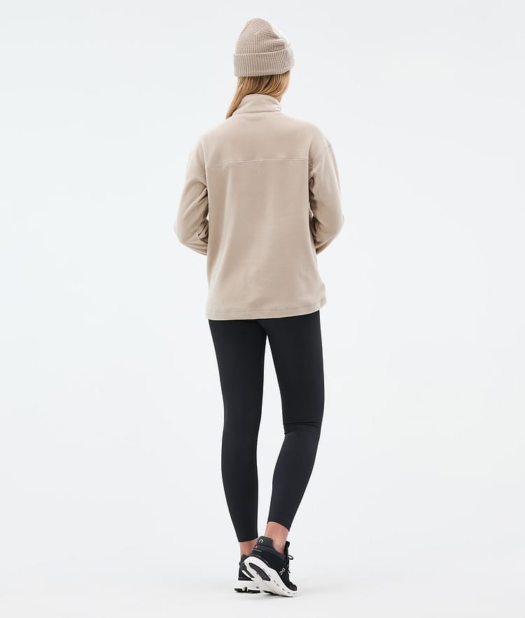 Dope Comfy W Fleecepullover Damen Sand, Bild 4 von 6