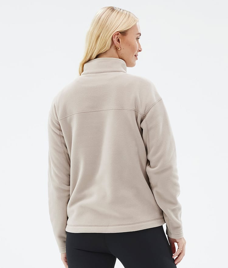 Dope Comfy W Fleecepullover Damen Sand