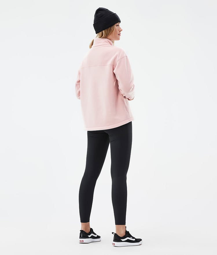 Dope Comfy W Fleecepullover Damen Soft Pink