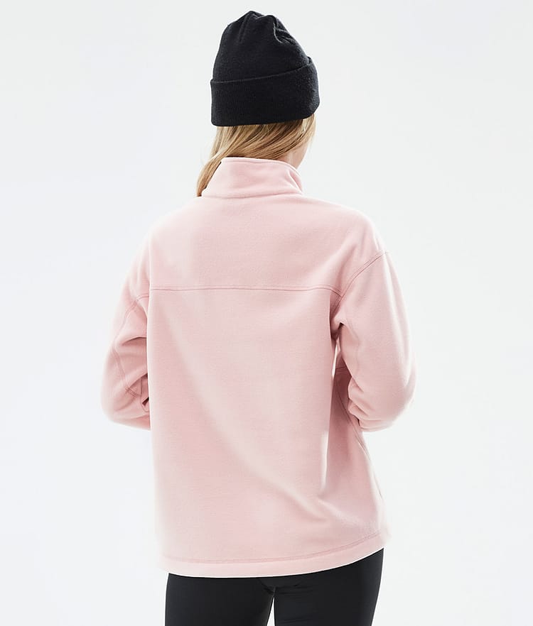 Dope Comfy W Fleecepullover Damen Soft Pink