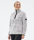 Dope Pile W Fleecepullover Damen Light Grey Renewed, Bild 1 von 7