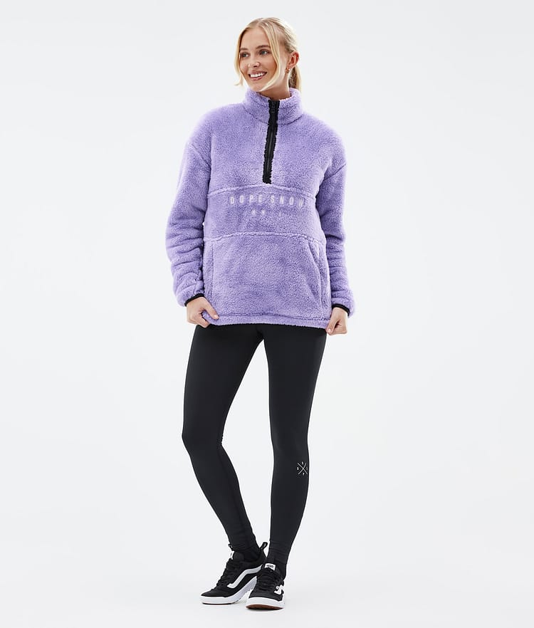 Dope Pile W Fleecepullover Damen Faded Violet, Bild 3 von 7