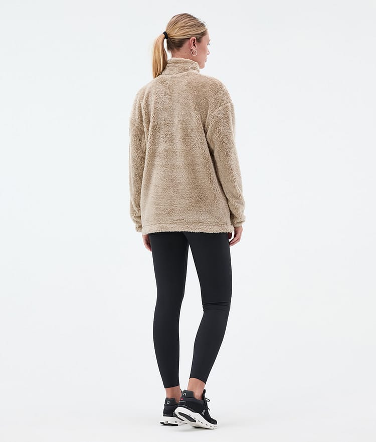 Dope Pile W Fleecepullover Damen Sand Renewed, Bild 4 von 7