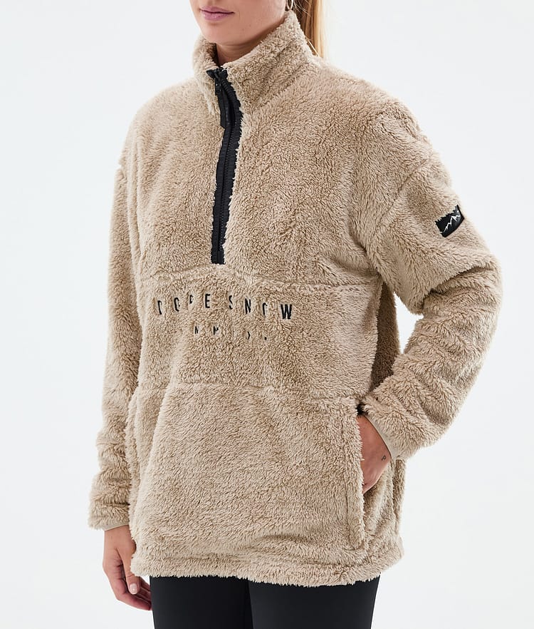 Dope Pile W Fleecepullover Damen Sand Renewed, Bild 7 von 7