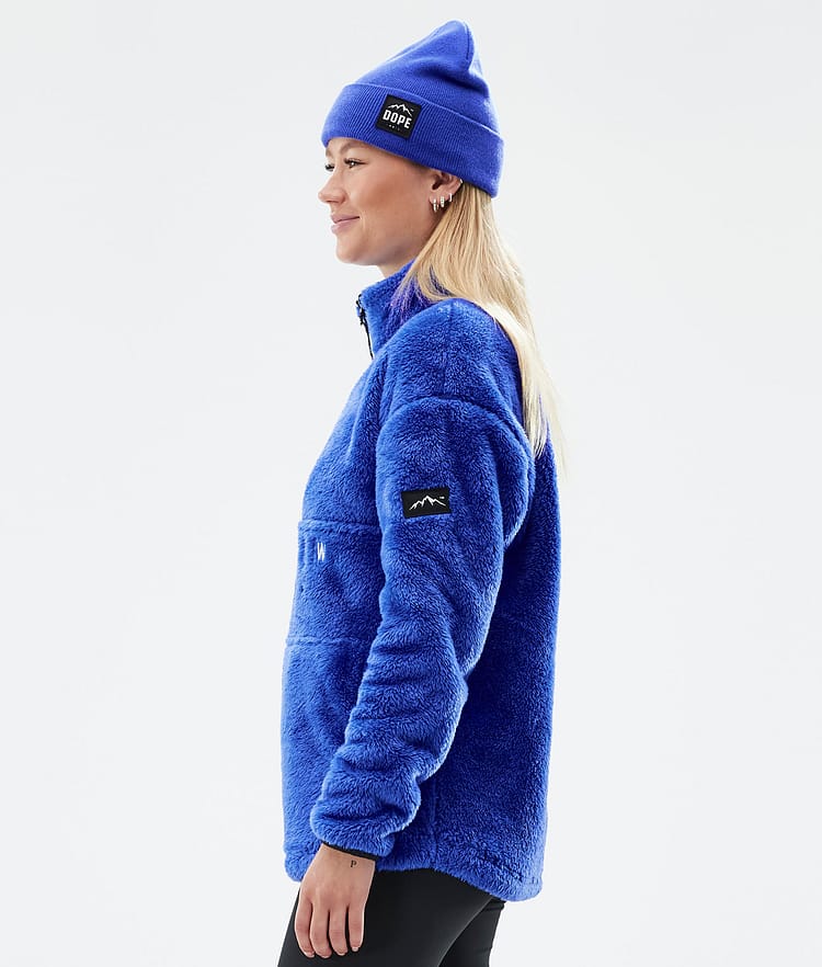 Dope Pile W Fleecepullover Damen Cobalt Blue