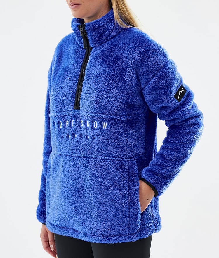 Dope Pile W Fleecepullover Damen Cobalt Blue