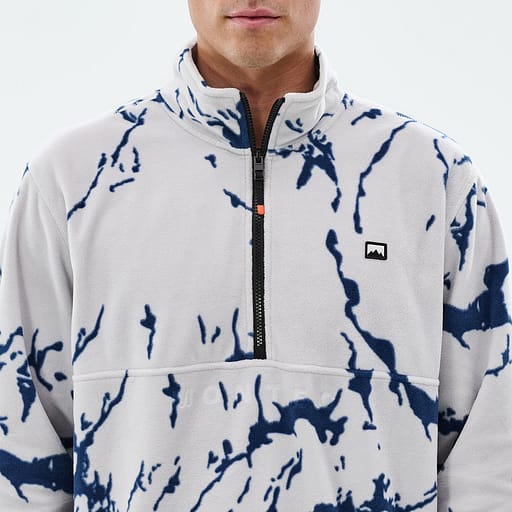 Kragen mit Halb-Reißverschluss Hauptdetailproduktbild,