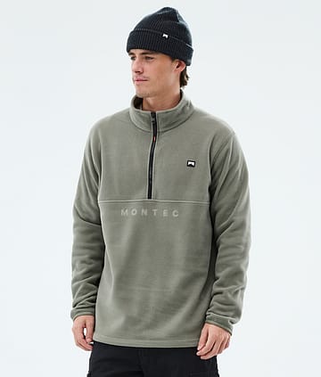 Montec Echo Fleecepullover Greenish