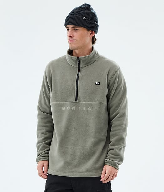 Montec Echo Fleecepullover Herren Greenish