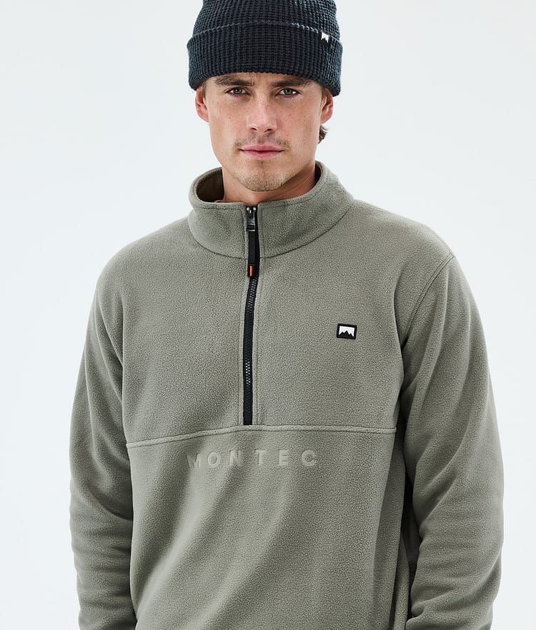Montec Echo Fleecepullover Herren Greenish, Bild 2 von 5