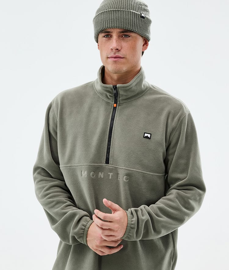 Montec Echo Fleecepullover Herren Greenish, Bild 2 von 5