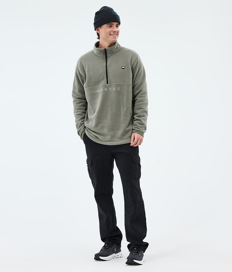 Montec Echo Fleecepullover Herren Greenish, Bild 3 von 5