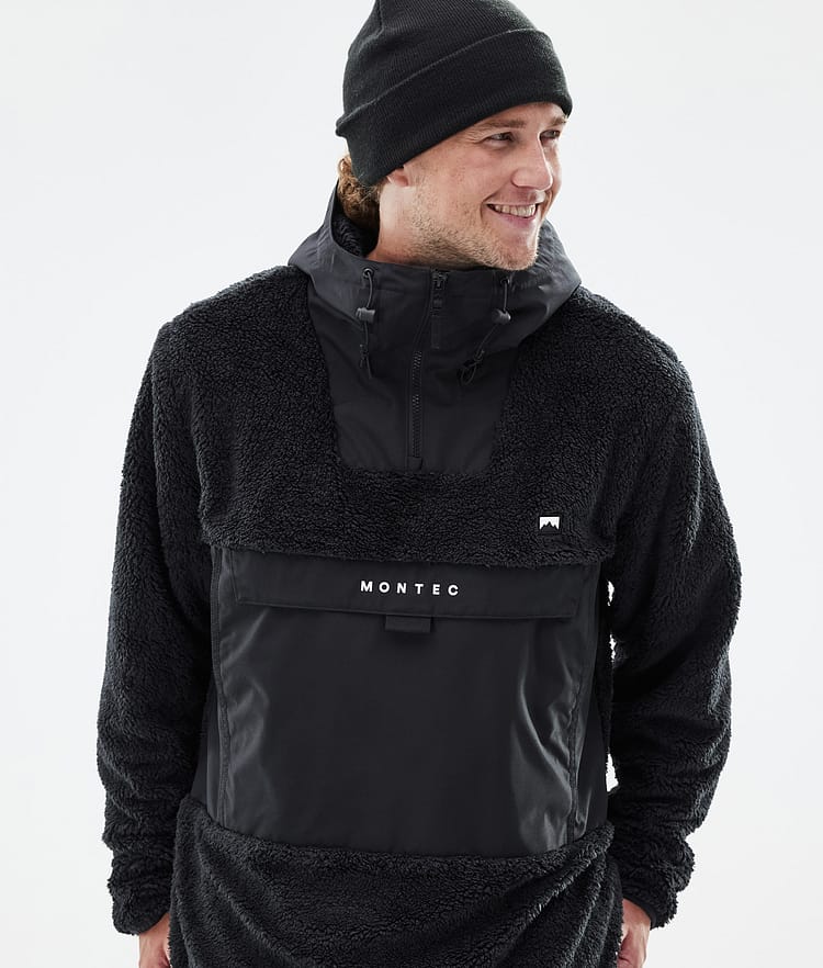 Montec Lima Fleece Hoodie Herren Black/Black Renewed, Bild 2 von 8