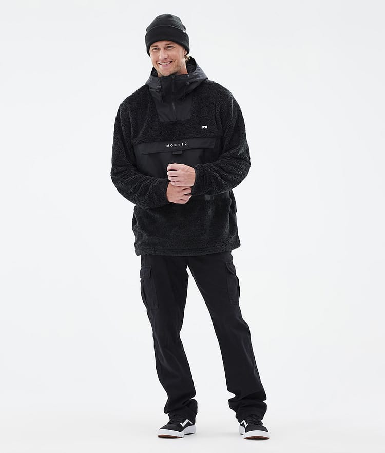 Montec Lima Fleece Hoodie Herren Black/Black Renewed, Bild 3 von 8