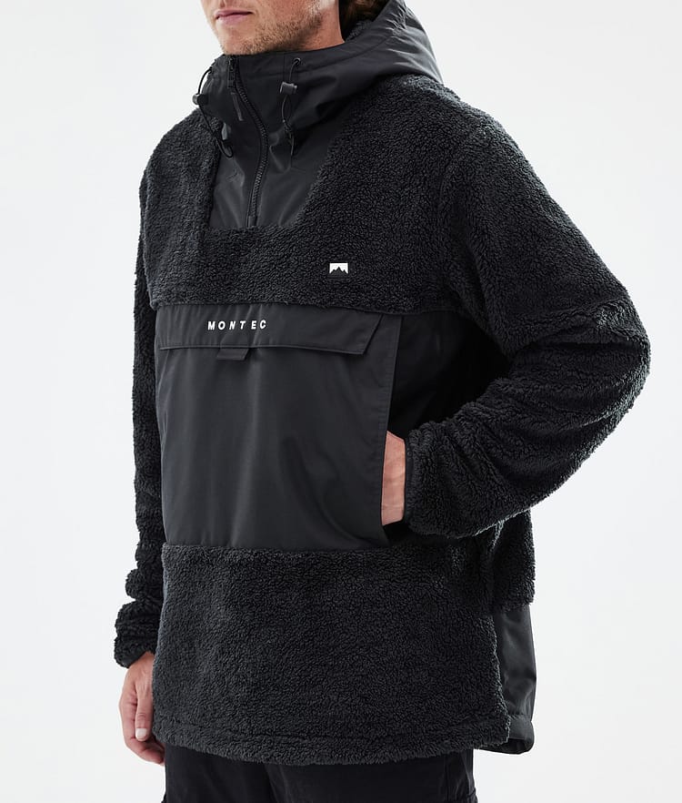 Montec Lima Fleece Hoodie Herren Black/Black Renewed, Bild 7 von 8