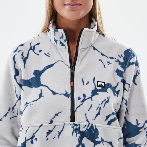 Kragen mit Halb-Reißverschluss Hauptdetailproduktbild,