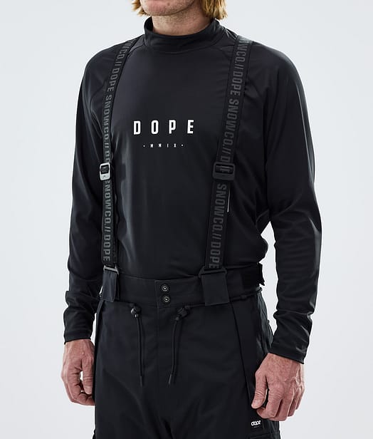 Dope Strapped Hosenträger Black