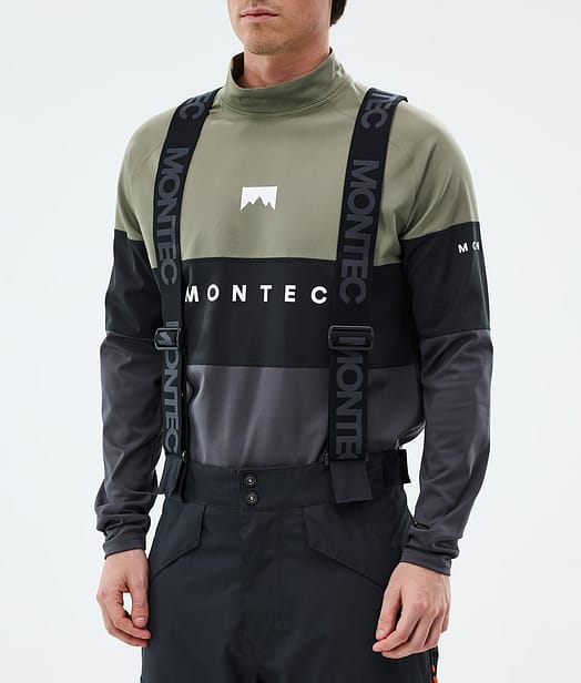 Montec Stayup Hosenträger Black