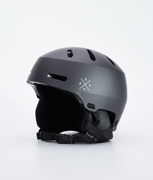 Dope Macon 2.0 Skihelm Matte Black w/ Black