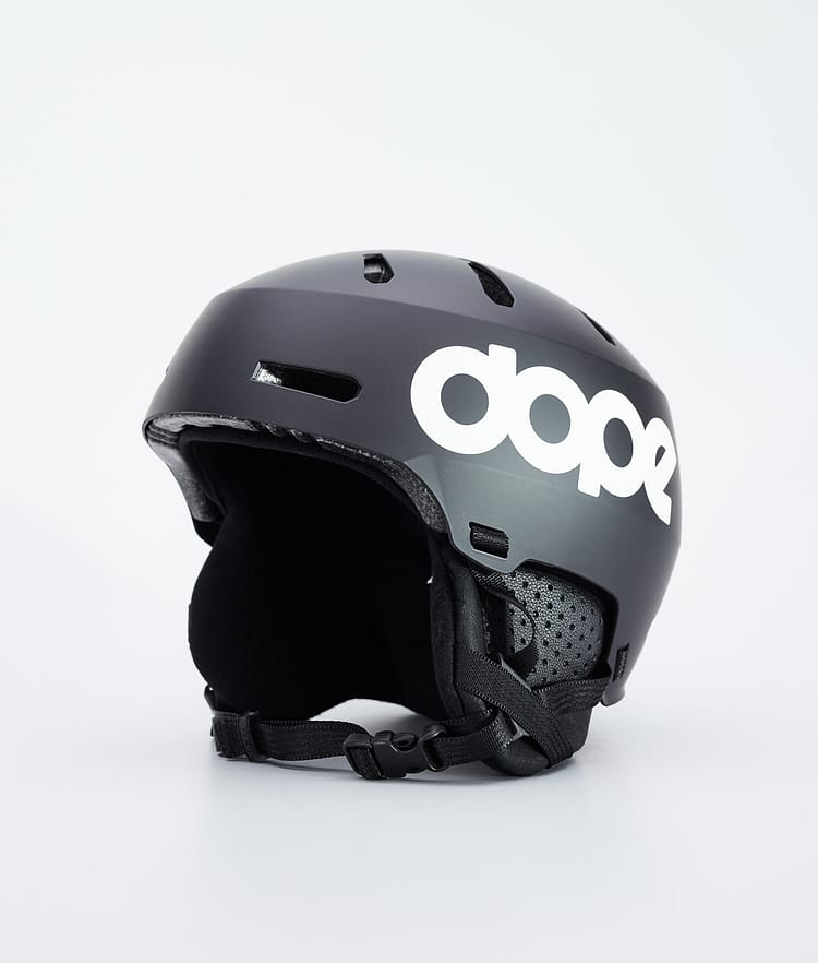 Dope Macon 2.0 Skihelm Classic Matte Black w/ Black