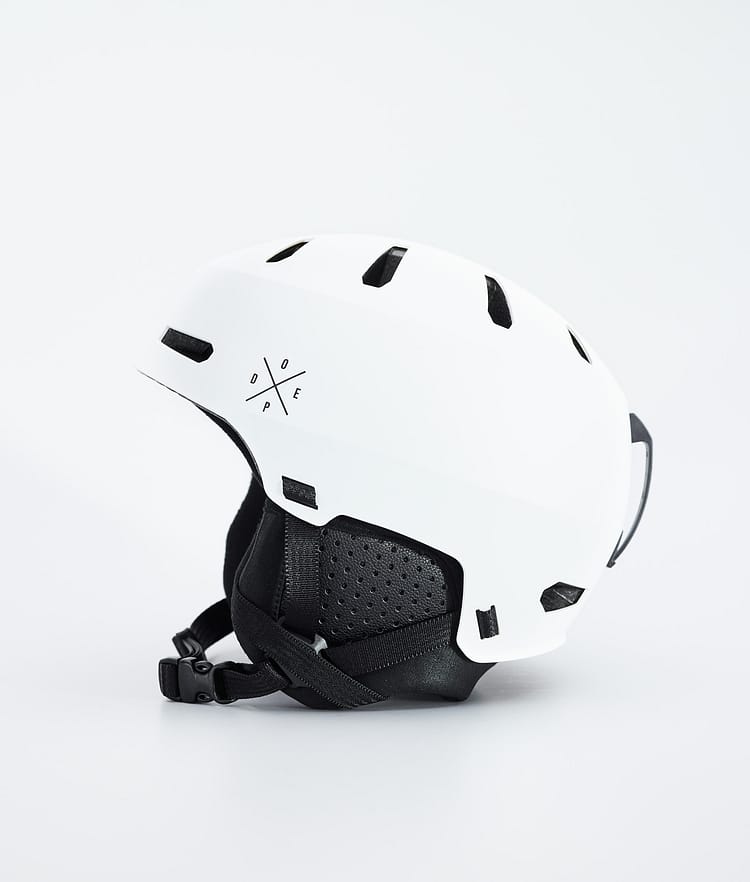 Dope Macon 2.0 Skihelm X-Up Matte White w/ Black