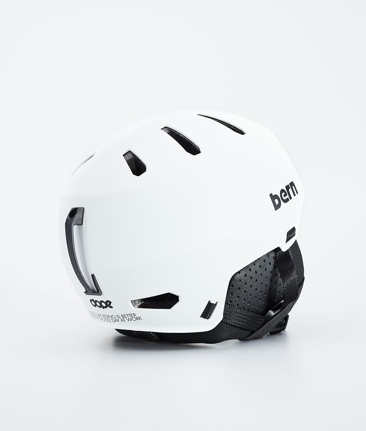 Dope Macon 2.0 Skihelm Classic Matte White w/ Black