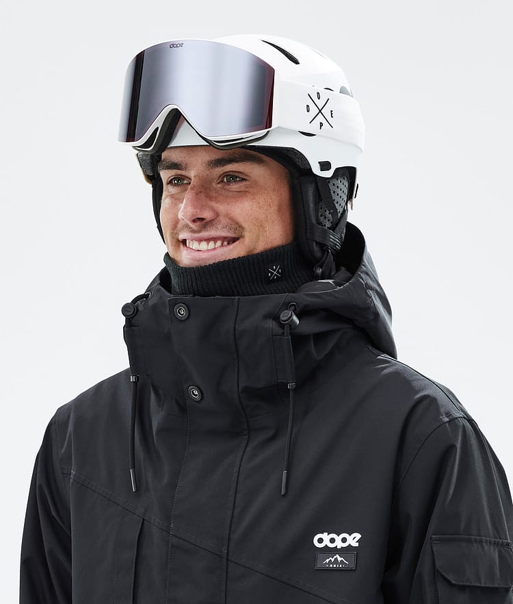 Dope Macon 2.0 Skihelm Classic Matte White w/ Black, Bild 7 von 8